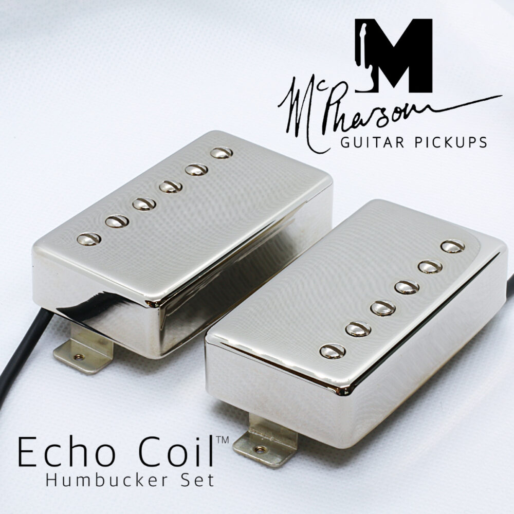 Lively | Detailed | Balanced
Our McPherson Echo Coil™️ Humbuckers have been designed to amplify body resonance just like the greatest vintage pickups did. Well-balanced, responsive and beautifully voiced with a rich and detailed tone.


Enhanced Split™️ included Free with every pickup for an optional great sounding, Fat Single Coil Tone
<<Download wiring diagram>>