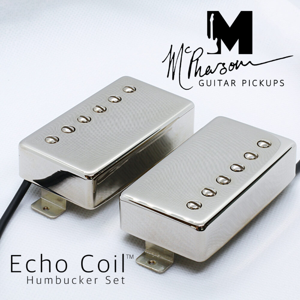 Lively | Detailed | Balanced
Our McPherson Echo Coil™️ Humbuckers have been designed to amplify body resonance just like the greatest vintage pickups did. Well-balanced, responsive and beautifully voiced with a rich and detailed tone.

Enhanced Split™️ included Free with every pickup for an optional great sounding, Fat Single Coil Tone
<<Download wiring diagram>>