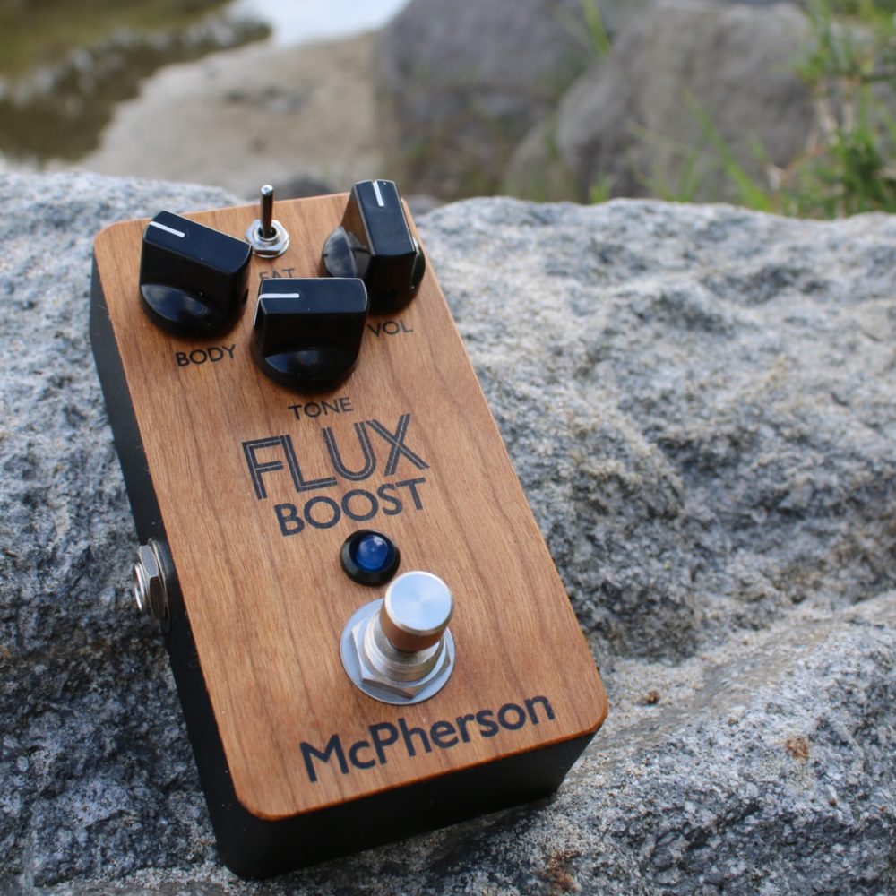 This one of a kind booster can push your amp to the next level, along with allowing you to shape your tone in an organic and musical way.

The Flux Boost™ is also right at home with acoustic guitar and due to it's intuitive controls, helps avoid feedback and other problems when boosting acoustics. 

 