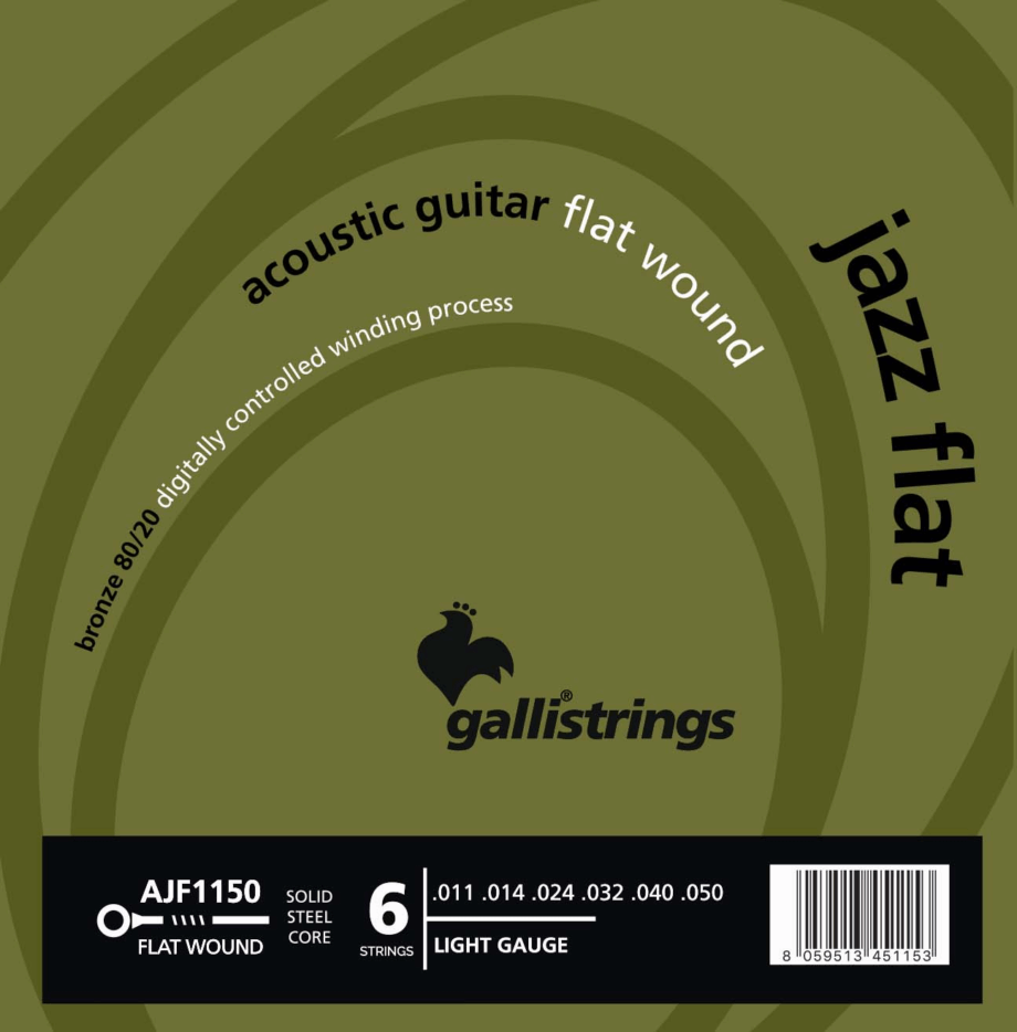Acoustic Bronze Flat Wounds